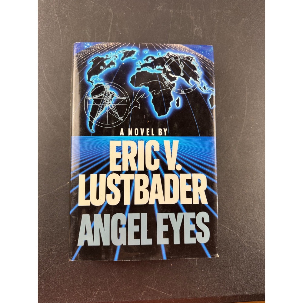 Angel Eyes by Eric V. Lustbader First Edition Hardcover 1991 Techno-Thriller
